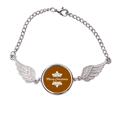 thumbnail image 1 of Festival Navidad copos de nieve feliz Pulsera pulsera pulsera alas de ángel pulsera, 1 of 3