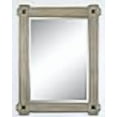 thumbnail image 3 of InFurniture WK8228M 28 in. Rustic Wood Framed Mirror - 27.6 x 36 in., 3 of 3