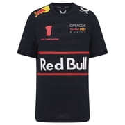 Youth Red Bull Racing Max Verstappen Navy Red Bull Racing Replica Driver T-Shirt