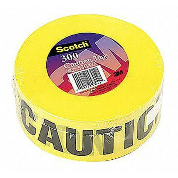 3m Barricade Marking Tape Solid Continuous Roll 3 In Width 16 Pk 301 Y 3x300ftx2mil Walmart Com Walmart Com