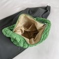 thumbnail image 2 of Bolso de embrague acolchado Hobo Bolso de mensajero acolchado con cremallera suave y hinchada ligera para mujer, 2 of 9