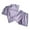 Purple, variant on LYHaoo Girls Sweatsuit Outfits Girls Outfits Set Casual Summer Outfit Toddler Kids Sportswear Two Piece Short Sleeve Pants Comfy Play Clothes For Ages 2 10 Sizes 2-3 Years(Green)