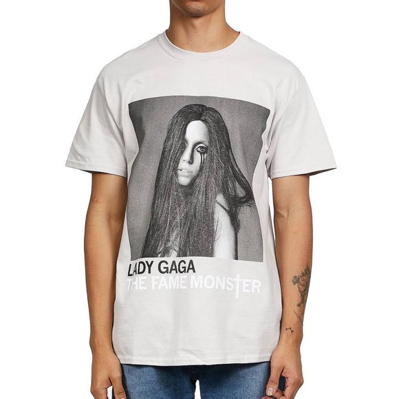 Lady Gaga T-Shirt en Coton Adulte Monstre de la Renommée