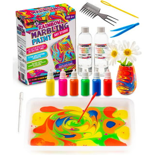 New Creativity DIY Arts Watercolor Paint Artist Set, Hydrographics Water  Transfer Marbling Painting Set Painting on Water Drawing Tools Kit for  Kids, Artist & Hobby Painters(6 Colors/Set)