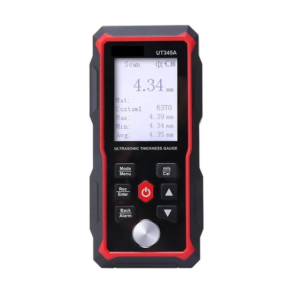 High Accuracy Ultrasonic Thickness Gauge UT345A Multiple material measurement