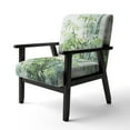 thumbnail image 3 of Designart « Bamboo love expression I » Fauteuil d'Appoint Rembourré en Bambou Vert - Fauteuil Traditionnel avec Accoudoirs pour Salon, 3 of 7