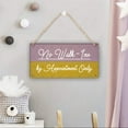 thumbnail image 3 of No Walk-Ins By Appointment Only Wooden Sign Home Crafts 12X6Inch Door Hanging Plaques, 3 of 6