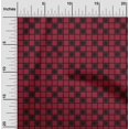 thumbnail image 1 of oneOone Viscose Chiffon Fabric Check Ikat Decor Fabric Printed BTY 42 Inch Wide, 1 of 4