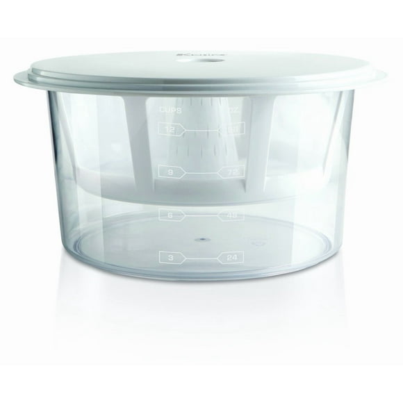 Máquina para hacer yogur griego Euro Cuisine GY50 con cesta coladora