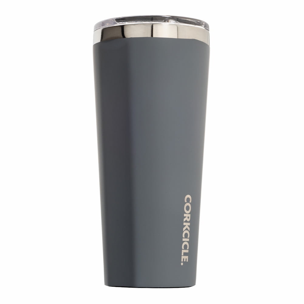 Corkcicle 24 Oz Matte Gray Travel Coffee Mug Tumbler Walmart Com Walmart Com