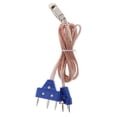 thumbnail image 3 of Multifunction Fencing Body Cords Easy Using Accessories 3 Pin Cord Flexible Portable Durable Head Wire for Epee Sports Foil Training Blue, 3 of 6