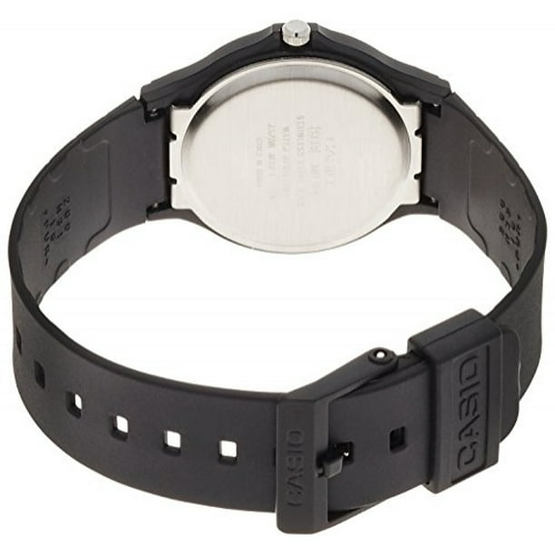 Reloj Casio MQ24-1B2 para hombre con banda de resina negra Casio Casio