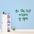 thumbnail image 2 of Holiday Gift Boys Be the best version of You Active Quotes & Sayings Wall Decal Decoration Motivational Best Wall Quote Design sticker Lasts Years and Easily Removable - Size: 45 in x 36 in, 2 of 3