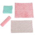 thumbnail image 1 of Paquete de 12 paños de limpieza de microfibra de doble cara sin pelusa altamente absorbentes, paños de limpieza multiusos para el polvo y la suciedad para la limpieza del coche JAMW Sencillez, 1 of 5