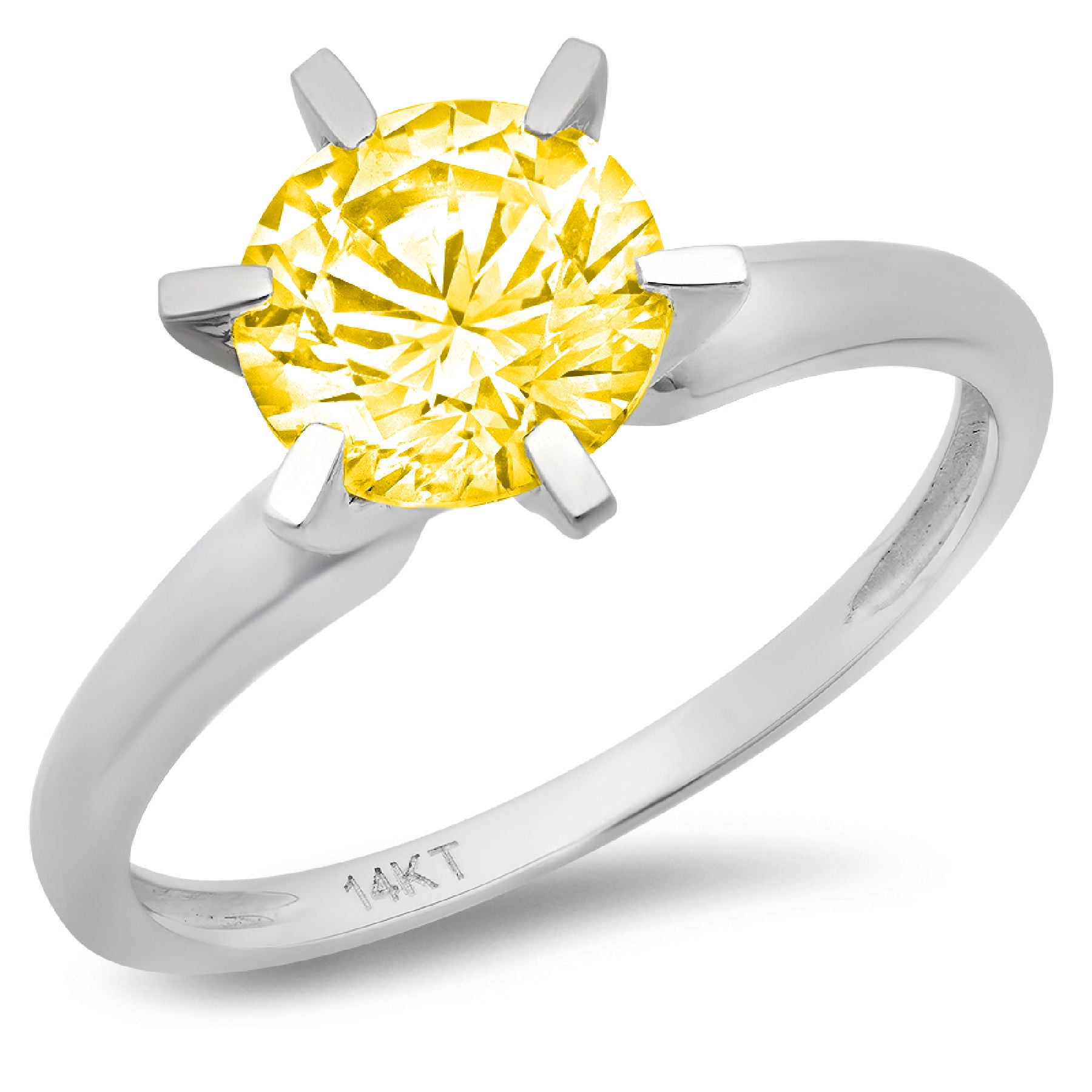 Details about   3Ct Round Cut Simulant Diamond 3 Stone Engagement Ring Yellow Gold Finish Silver