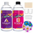 thumbnail image 1 of Kit de resina epoxi Bond Craftor 64 oz transparente apta para alimentos, 1 of 6