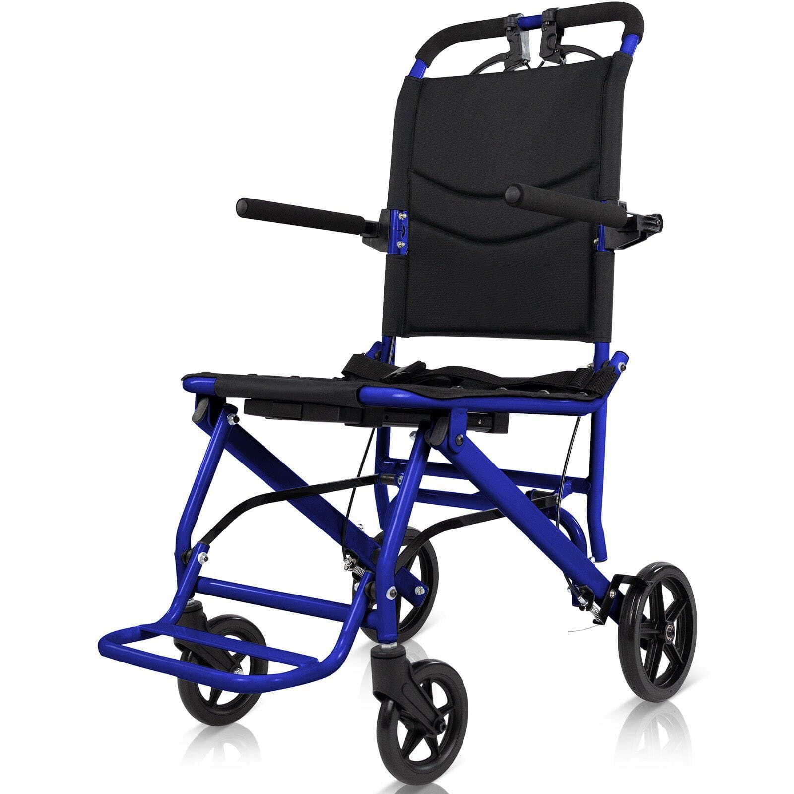 Vive Lightweight Transport Wheelchair – Compact, Foldable, Mobility Aid, Travel-Friendly