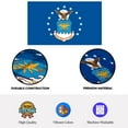 thumbnail image 6 of AGAS United States Air Force Flag 2x3 Ft - Printed Durable Polyester US Air Force Garden Flag, 6 of 6