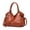 Brown, variant on XIANXIAN Womens Purses and Handbags PU Leather Shoulder Bag Roomy Fashion Womens Handbags Ladies Purse Satchel Shoulder Bags Tote Leather Bag