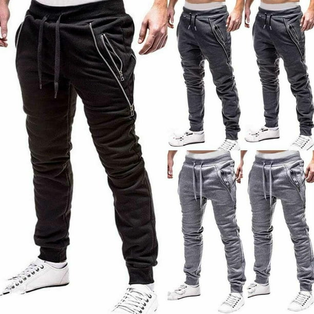 mens long length joggers