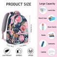 thumbnail image 6 of "Adorable Wildflower Print Backpack Featuring Sunflowers - Perfect College Bag for Women, Multiple Organizer Pockets, Comfortable Adjustable Straps", 6 of 6