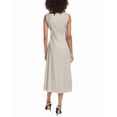 thumbnail image 2 of Theory womens  Boat Neck Dress, 2, Tan, 2 of 3