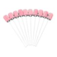 thumbnail image 1 of 100pcs Disposable Oral Care Sponge Swab Tooth Cleaning Mouth Swabs With Stick, 1 of 5