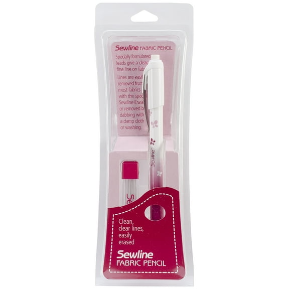 Sewline Mechanical Fabric Pencil-White