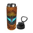 thumbnail image 2 of Naloa Butterfly Alighted On Sunflowers 18oz Sports Insulated Kettle, Stainless Steel Insulated Cup for Women Men for Fitness, Gym & Outdoor, 2 of 7