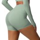 thumbnail image 1 of Pantalones Cortos de Yoga de Cintura Alta, Cómodo Fitness Deportivo, Pantalones de Secado Apretados Transpirables para Mujeres, 1 of 9