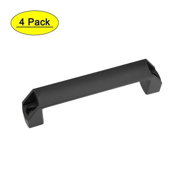 Uxcell 146mm Hole Centers Plastic Pull Handles for Luggage Mechanical Equipment 4Pack