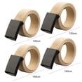 thumbnail image 5 of Kripyery Men Belt Wide Pure Color Fabric Simple Women Waist Strap for Daily Wear, 5 of 8