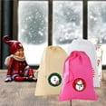 thumbnail image 3 of Juego De Bolsas De Regalo De Navidad Juego De Bolsas De Regalo De Tela No Tejida Creativa Dulces De Decoración De Árbol De Navidad Con Clips Pegatinas Cuerda Para Tienda De Jardín En Casa Kearding HA017372-00, 3 of 7