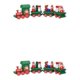 thumbnail image 2 of Moyic Little Wood Feliz Navidad Tren Decoración Rústico Santa Cars Camión Juguete Adorno en miniatura Regalo de Año Nuevo al aire libre Type4 NO4, 2 of 6