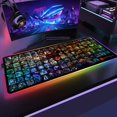 thumbnail image 3 of Alfombrillas de ratón 900x400 Dota2, alfombrilla de ratón LED para ordenador portátil XXL a la moda, alfombrilla de ratón RGB para juegos HD, alfombrilla grande XL para juegos de teclado de escritorio, 3 of 5