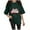 Dark Green_1, variant on Godom Plus Size Halloween Shirt Women Funny Graphic Short Sleeve Tops Tees