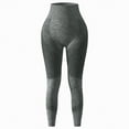 thumbnail image 4 of UngA 3D Metabolic Booster Leggings for Cellulite & Body Sculpting High Waist Tummy Control, Seamless Push Up Design with Compression Workout Women's Leggings Grey,XL, 4 of 5
