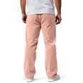 thumbnail image 4 of Yifymode Mens Corduroy Casual Pants Fashion Loose Fit Wide Leg Pants Straight Sweatpants Elastic Waist Drawstring,Pink S, 4 of 6
