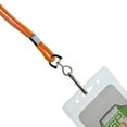 thumbnail image 2 of 25 Pack Vertical ID Name Badge Holders with Lanyards (Business Card Size) by Specialist ID (Orange), 2 of 5