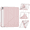 Pink, variant on SZPSGC Case for iPad a16 11th Generation 11 Inch (2025), 10th Gen 10.9 Inch (2022) Y-fold Stand with Apple Pencil Holder & Sleep/Wake Cover,Pink
