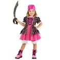 thumbnail image 4 of Girl's Toddler Precious Pink Pirate Costume, 4 of 7