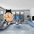 thumbnail image 2 of Reloj de pared,Reloj de pared decorativo para baño y dormitorio.,Reloj de pared de gato silencioso y sin tictac,regalo,Cesta de almacenamiento,Cesta organizadora de almacenamiento de cocina, 2 of 8
