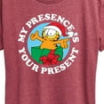 thumbnail image 3 of Garfield - My Presence Is Your Present - Women's Short Sleeve Graphic T-Shirt, 3 of 5