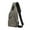 Black, variant on Waterproof Sling Bag Crossbody Backpack for Men Women Sling Backpack Hiking Daypack
