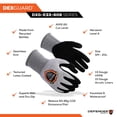 thumbnail image 3 of DEXGUARD™ A5 Cut Gloves, Cold Weather 13G Thermal Liner, Water Resistant, Level 4 Abrasion Resistant, Latex Coated - 12 Pack, 3 of 3
