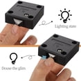 thumbnail image 4 of OULII 1Set Auto Reset Light On Door Switch for File Cabinets Black Plastic, 4 of 6