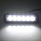 thumbnail image 5 of Barra de luz LED de trabajo de 12 V, 18 W, 15 cm, foco LED para coche, impermeable, IP67, luz antiniebla LED, luz de trabajo para 4x4, motocicleta, coche, camión, tractor, SUV, barco., 5 of 5