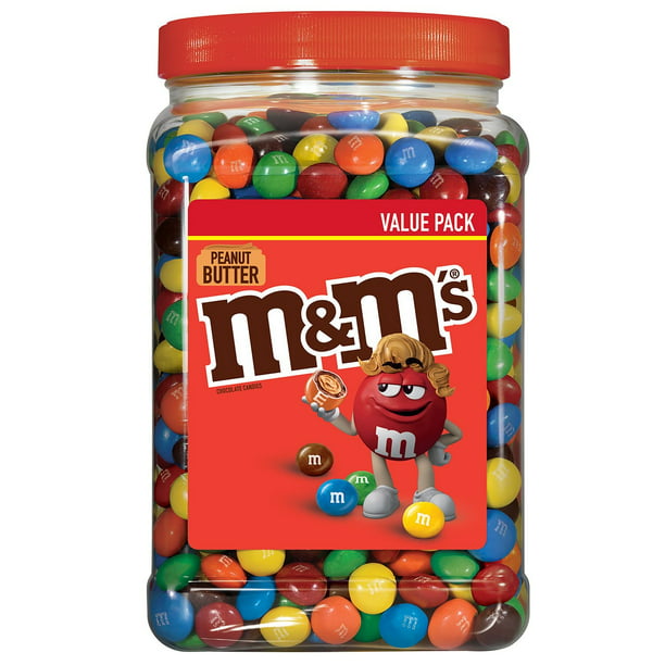 M&M'S Peanut Butter Chocolate Candy (55 oz.)