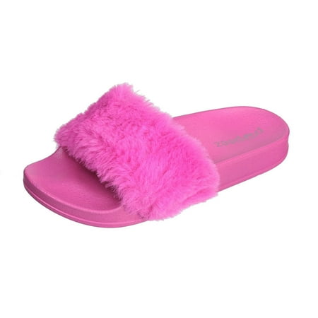 Pupeez - Popeez Little Girls Twinkle Toe Flip Flop Slide Slippers With ...