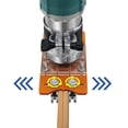 thumbnail image 6 of Zeiwohndc Wood Router Slotting Locator Wood Palms Router Base Router Slotting Bracket, 6 of 10